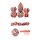 Metal & Enamel Dice Set (7) Engineer