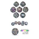 Hollow Orb Dice Set (7) Dragon Iridescence