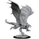 D&D Nolzurs Marvelous Miniatures: W8 Young Black Dragon