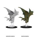 D&D Nolzurs Marvelous Miniatures: W9 Young Bronze Dragon