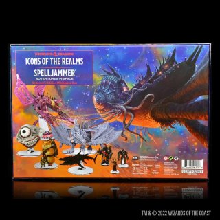 D&D Icons of the Realms: 24 Spelljammer Adventures in Space Collectors Edition