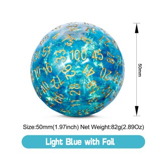 D100 Dice Aquatic