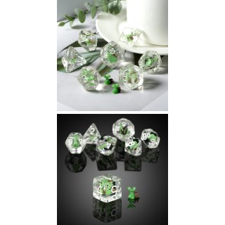 Resin Dice Set (7) Snail