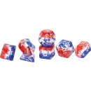 RPG Dice Set (7) Star Spangled Banner