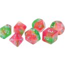 RPG Dice Set (7) Lotus Glowworm