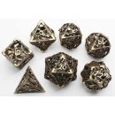 Die of Newt Dice - Copper Polyhedral Set