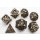 Die of Newt Dice - Copper Polyhedral Set