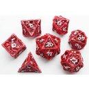Die of Newt Dice - Red Polyhedral Set