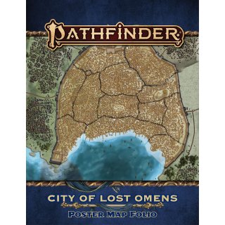 Pathfinder: Lost Omens - City of Lost Omens Poster Map Folio (EN)