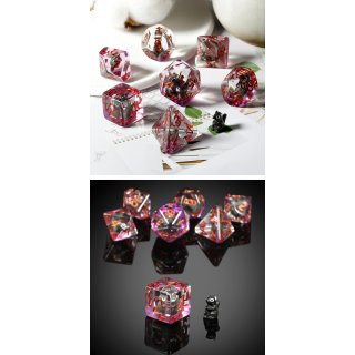 Resin Dice Set (7) Squirrel