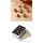 Metal & Enamel Dice Set (7) Purple & Gold