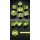 Liquid Core Dice Set (7) Green Lava