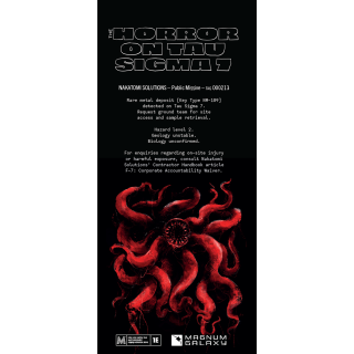 Mothership RPG: The Horror on Tau Sigma 7 (EN)