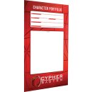 Cypher System RPG 2nd. Edition: Character Portfolio (EN)