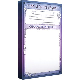 Numenera RPG: Character Portfolios (5) (EN)