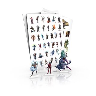 Numenera RPG: Character and Creature Standups (EN)