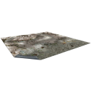 Frosty Crags Gaming Mat 60x60cm Grid