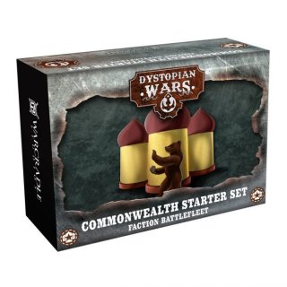 Dystopian Wars: Commonwealth Starter Set - Faction Battlefleet (EN)