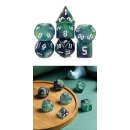 Acrylic Dice Set (7) Nightmare