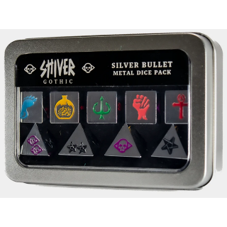 Shiver RPG: Gothic Silver Bullet Monster Archetype Dice (EN)