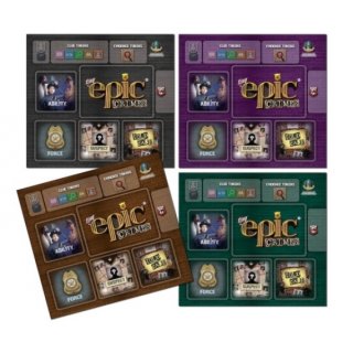 Tiny Epic Crimes: 4 Pack Player Mats (EN)