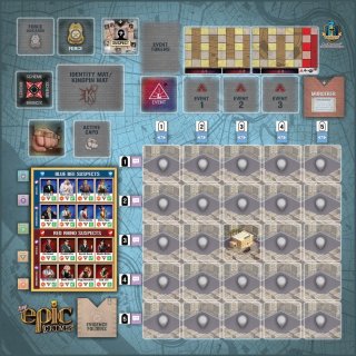 Tiny Epic Crimes: Game Mat (EN)
