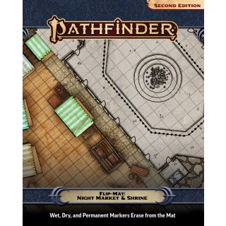 Pathfinder Flip-Mat: Night Market & Shrine (EN)