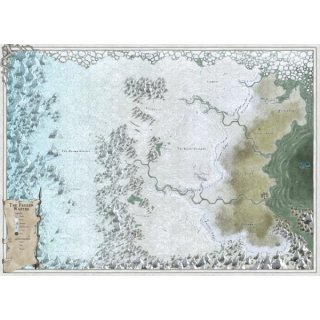 Forbidden Lands RPG: The Bitter Reach - Maps and Card Pack (EN)