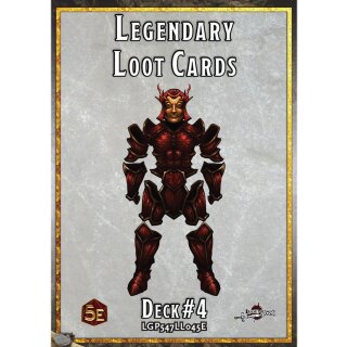 Legendary Loot Cards Deck 4 (5E) (EN)