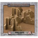 Battlefield in a Box - Gothic - Walls Sandstone (x1) 30mm