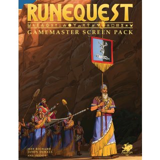 RuneQuest RPG - Gamemaster Screen Pack (EN)