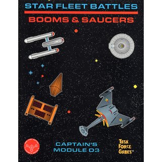 Star Fleet Battles: Module D3 Booms & Saucers (EN)