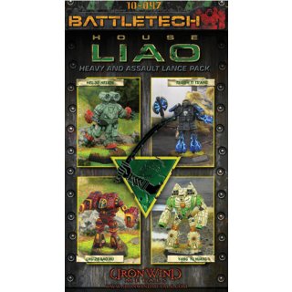 BattleTech Miniatures: House Liao Heavy-Assault Lance Set