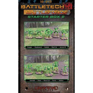 BattleTech Miniatures: BattleForce Scale Starter Box 2 (10)
