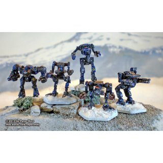 BattleTech Miniatures: BattleForce Scale Clan Star Pack 2 (5)