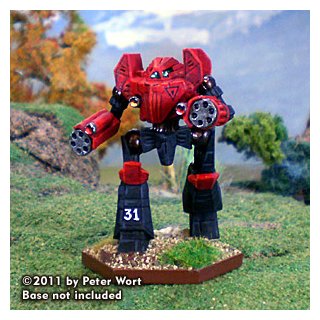 BattleTech Miniatures: Crossbow Mech CRS-6B (TRO 3075)