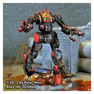 BattleTech Miniatures: Hyena Salvage Mech HYN-4A (TRO 3075)
