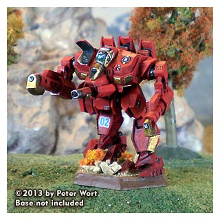 BattleTech Miniatures: Peacekeeper PKP-1A Mech (TRO 3085)