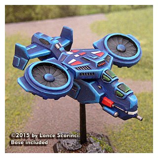 BattleTech Miniatures: Dark Age Cardinal Transport VTOL (TRO 3145 Mercs)