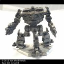 BattleTech Miniatures: TRK-4V Triskelion Tripod Class...