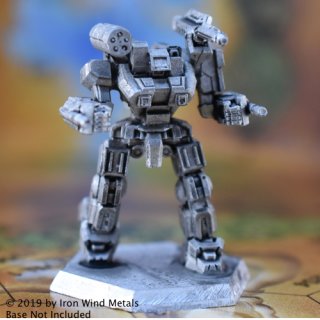 BattleTech Miniatures: Swordsman SWD-1 Mech - 40 Tons - XTRO Primitives IV