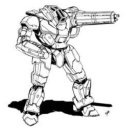 BattleTech Miniatures: Scourge SCG-WF1 Mech - 65 Tons -...