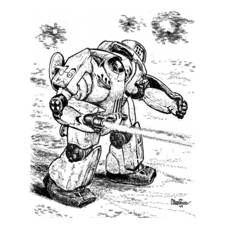 BattleTech Miniatures: Ursus II (Standard) Mech - 50 Tons - TRO 3085