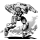 BattleTech Miniatures: Scarecrow UCU-F4 Mech - 40 Tons