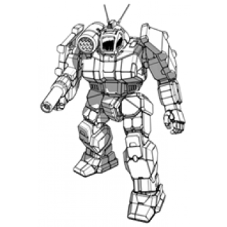 BattleTech Miniatures: Griffin GRF-N1 Mech 55 Tons TRO Succession Wars
