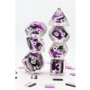 Asexual Flag RPG Dice Set (7)