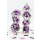 Asexual Flag RPG Dice Set (7)