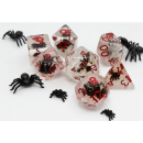 Black Widow RPG Dice Set (7)