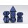 Timeworn Blue RPG Dice Set (7)