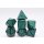 Timeworn Green RPG Dice Set (7)